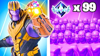 Thanos VS 99 UNREAL PLAYERS [upl. by Sharleen]