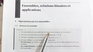 Algèbre 1 s1 MIP les ensembles  Notion densemble [upl. by Ryter]