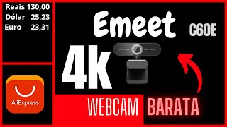 Emeet C60E  WEBCAM 4K BARATA [upl. by Aivul]