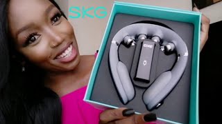 SKG G7 ProFold Neck Massager Review  Health tech [upl. by Tymothy]