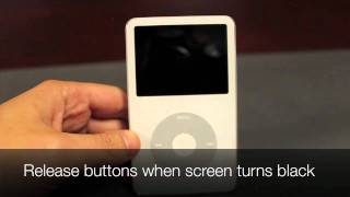 How to Restart an iPod Classic [upl. by Crichton909]