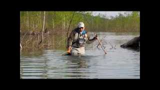 Stillwater Fly Fishing  Catch The Japanese huchen [upl. by Ynnaffit]