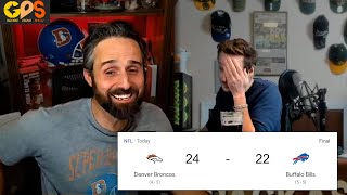 Grossi and Perna React to Ridiculous Broncos vs Bills Ending [upl. by Haggai]