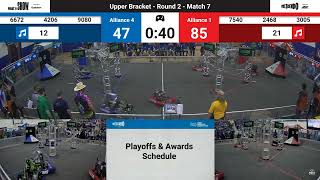 Fort Worth 2024 M7 RoboChargers 3005 vs RoboVikes 4206 [upl. by Norvin]