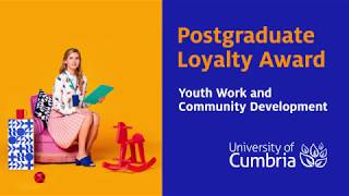 University of Cumbria  Postgraduate Loyalty Award [upl. by Corry]