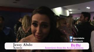 BéBé Avant première interviews  Jessy Abdo [upl. by Yram]