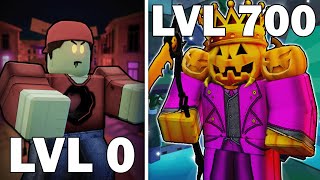 quotHALLOWEEN UPDATEquot ROAD TO LEVEL 700 in Roblox Arsenal Part 8 [upl. by Yeslehc41]