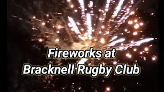 Fireworks at Bracknell Rugby Club 2024 [upl. by Roana]