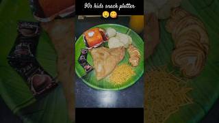 90s kids snack platter 🤤😋😚snacks foodie viral trending shortsviral [upl. by Aryahay115]