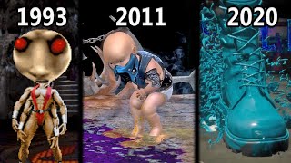 Evolution of Weird amp Silly Finishers in Mortal Kombat 19922020 [upl. by Udella657]