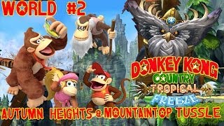 ABM Donkey Kong Tropica lFreeze Walkthrough 2 Autumn Heights HD [upl. by Nesto]