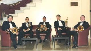 SONATA No 22 for Brass Quintet by J PEZEL [upl. by Eniahs]