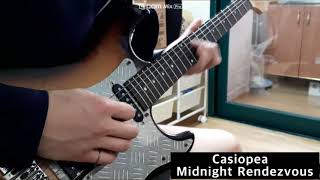 Casiopea  Midnight Rendezvous guitar solo [upl. by Shevlo]