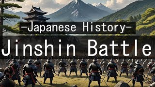 【Japanese history】in english The Battle of Jinshin in 672 [upl. by Ahsimik]