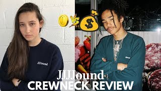 jjjjound J90 crewneck review  Cheap vs Expensive [upl. by Hopfinger]