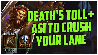 DEATHS TOOLASI TO CRUSH YOUR LANE S11 SMITE RANKED ANHUR [upl. by Nilecoj]