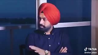 Tarsem jassar interview  speaking about Satinder sartaj  sardar ji song  on 5aab channel [upl. by Sethrida]