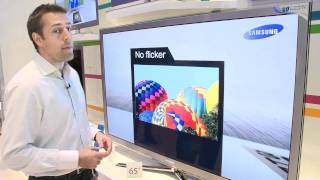 Samsung Series 8 65inch 3D TV at IFA 2010  Which first look [upl. by Neehs]