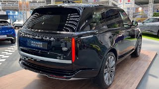 RANGE ROVER Autobiography 2022  FULL visual REVIEW exterior interior price Santorini Black [upl. by Kern]