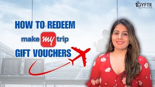 StepbyStep Guide How to Redeem Your MakeMyTrip Gift Card [upl. by Ocihc225]