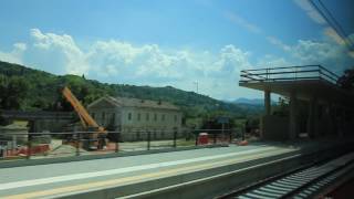 Viaggio a bordo del Regionale Veloce 2325 di Trenitalia tra Jesi e Fabriano  23052017 [upl. by Queridas]