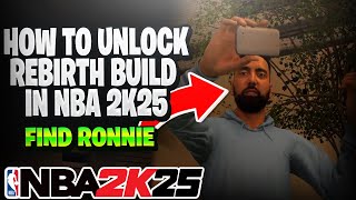 HOW TO UNLOCK YOUR REBIRTH BUILD IN NBA 2K25 [upl. by Gnni]