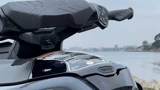 MY22 SeaDoo GTX Limited 300 in Liquid Titanium and Black [upl. by Nefets408]