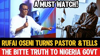 Rufai Oseni Don Scatter Everywhere As He Turns Pastor And Said This To Nigeria Politicians In Church [upl. by Timus]