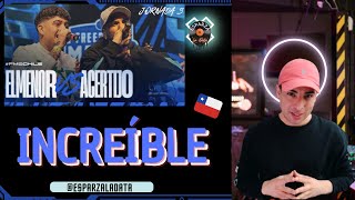 ¿VENGANZA DE ACERTIJO EL MENOR VS ACERTIJO  FMS CHILE 2024J3 RANCAGUA fmschile freestyle chile [upl. by Notgnillew]