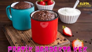 Enfes Bardakta Puf Kek Tarifi 😱😱 [upl. by Anallise]