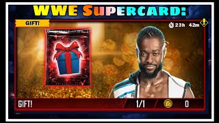 WWE SuperCard Free Gift [upl. by Aizek]