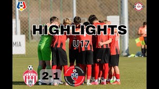 Összefoglaló  Elitliga U17  Sepsi OSK–FK Csíkszereda [upl. by Elatnahc]