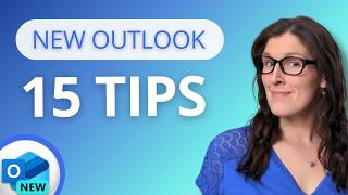 15 NEW Outlook Tips and Tricks  2024 [upl. by Norab]