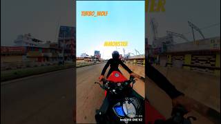 rs200bs7 rs200 bajajbikes rider ktm byker love race modified turbowolf asmr red cr7 [upl. by Rehpetsirhc]