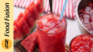 Karachi Famous Tarbooz ka Sharbat  Watermelon Juice Summer Special Drink by Food Fusion [upl. by Aili109]