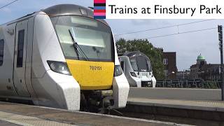 LNER Thameslink And Great Northern Trains At Finsbury park [upl. by Derzon952]