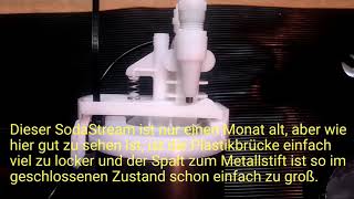 SodaStream Crystal 20 lässt sich schwer öffnen bei frisch gesprudelter Flasche Ich habe die Lösung [upl. by Fitts795]