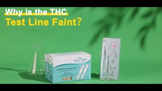 Why is the THC test line faint on a drug test？ [upl. by Papotto899]