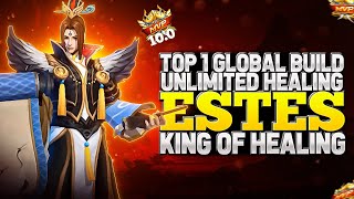 Estes Top 1 Global Build 2024  Estes Gameplay 2024  Estes Best Build And Emblems 2024 [upl. by Ume]