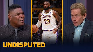 LeBron on his health during Lakers playoff push I got to be smart with it  NBA  UNDISPUTED [upl. by Annayi560]