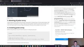 Polar arrays in AutoCAD with pyautocad Python [upl. by Chicoine]