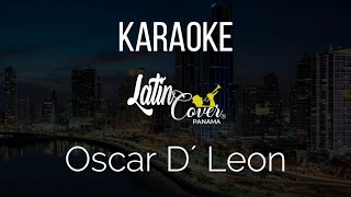 Karaoke Oscar De Leon [upl. by Galer]