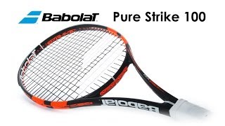 Babolat Pure Strike 100 Racquet Review [upl. by Ttesil687]