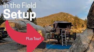 Turtleback Expedition Trailer Tour and Setup [upl. by Jarrow625]