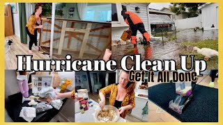 Unbelievable Hurricane Milton Clean With Me  Get It All Done  Real Stay At Home Mom Life [upl. by Cid]