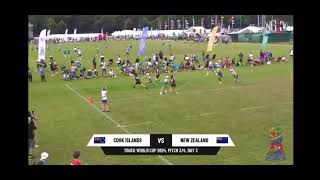 Touch Rugby Open Side Quickie Scoop [upl. by Dickey]