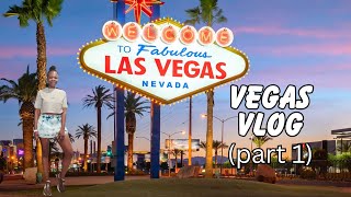 LAS VEGAS VLOG  Is the 20th Visit as Good as the 1st Part 1 [upl. by Glenden]