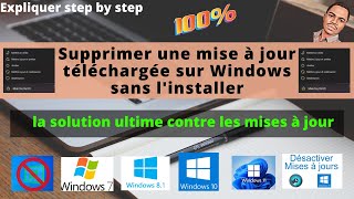 Supprimer Installation Dune Mise A Jour Windows 10 [upl. by Zealand]