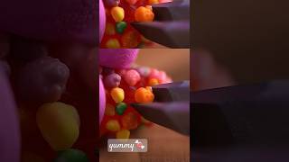 Gummy candy Red Queen satisfying mukbang shorts [upl. by Klinges]