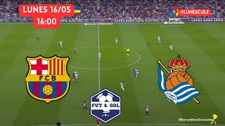 🔴 BARCELONA  REAL SOCIEDAD EN VIVO  FUT AND GOL [upl. by Aicelf644]